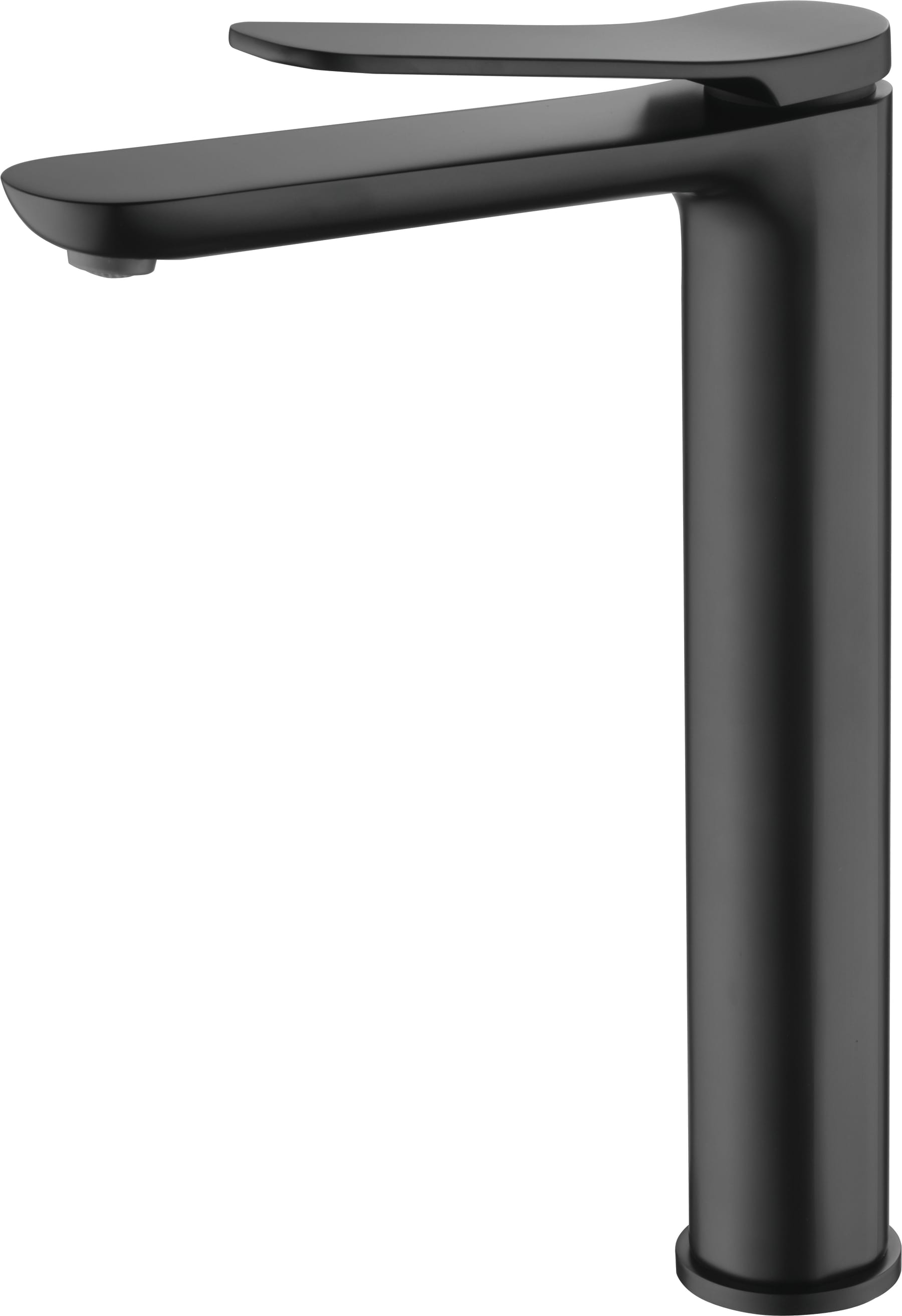 Monomando Lavabo Alto Dinamarca Negro Mate