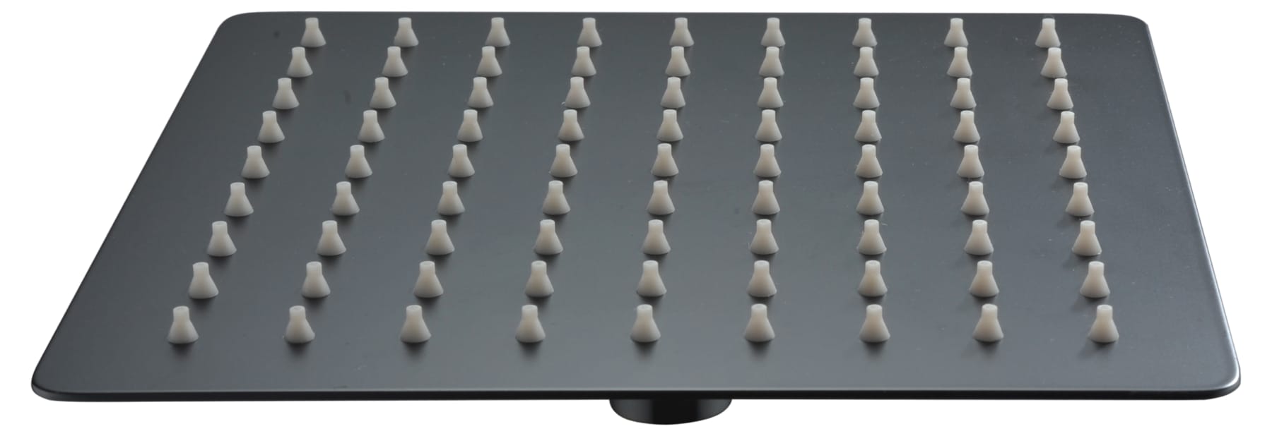 Rociador Cuadrado 30X30 Negro Mate