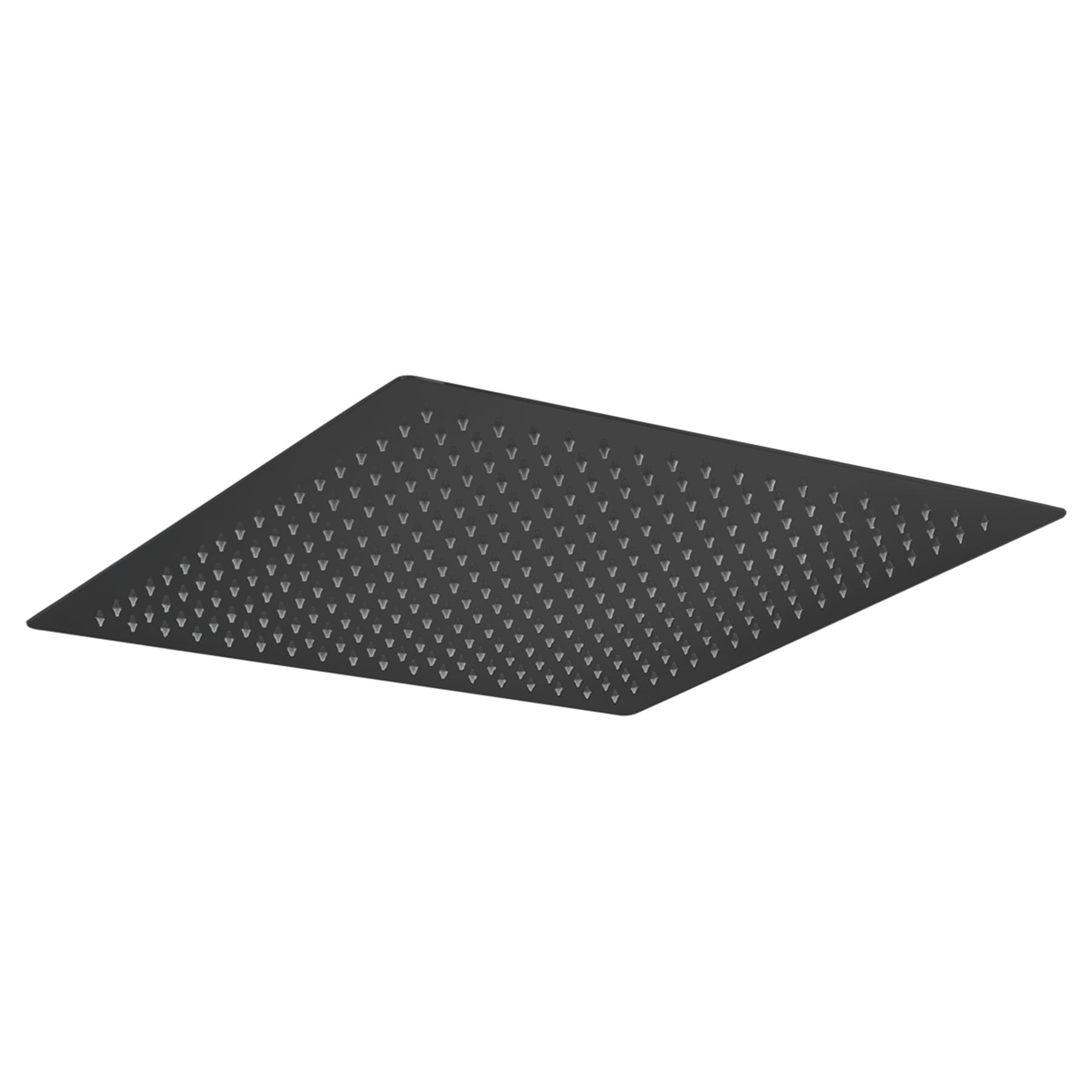 Rociador Cuadrado 40X40 Negro Mate