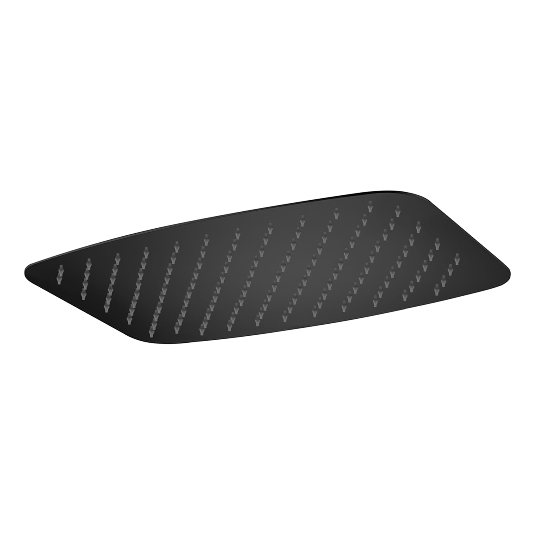 Rociador Rectangular 20X30 Negro Mate