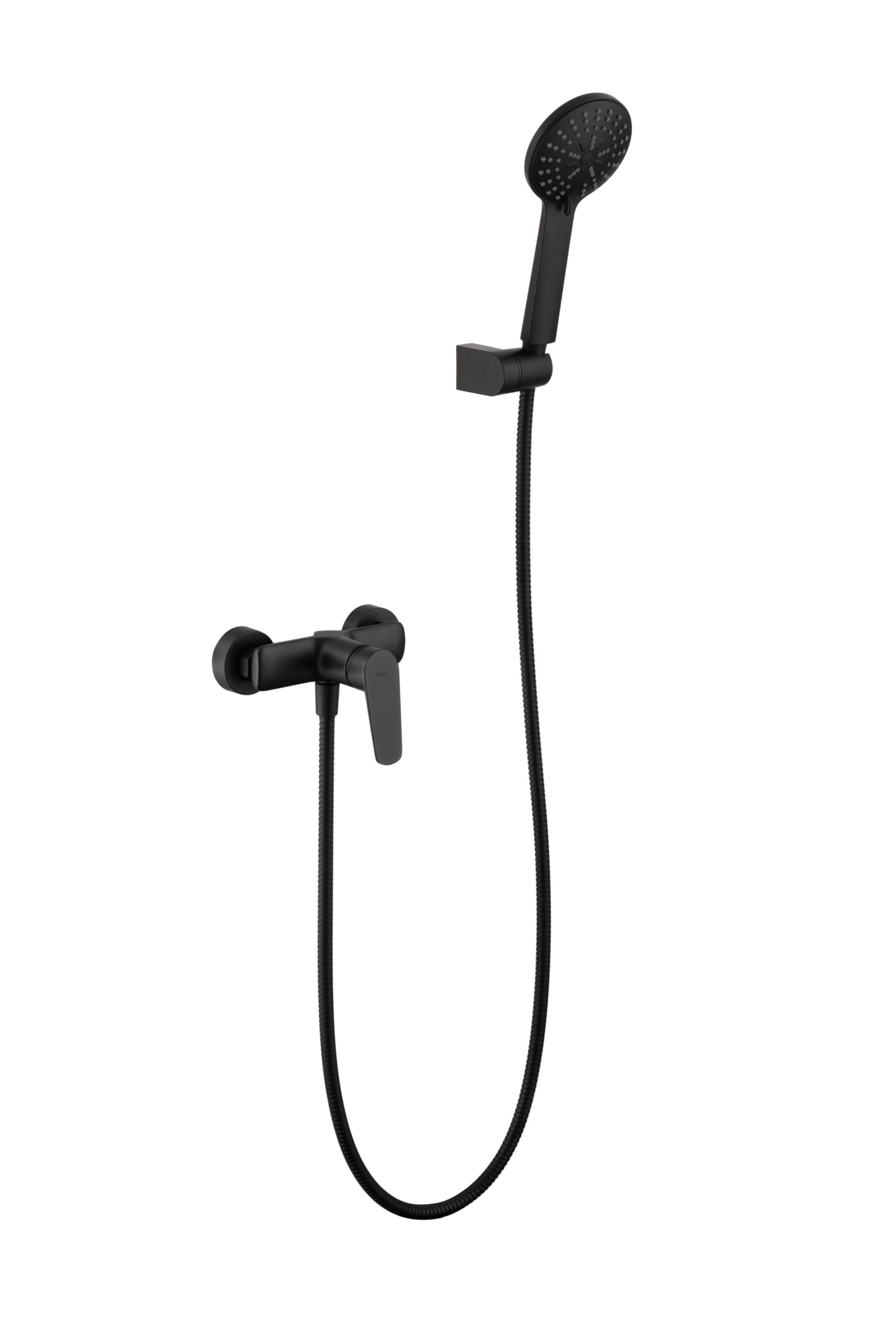 Grifo De Ducha Belgica Negro Mate