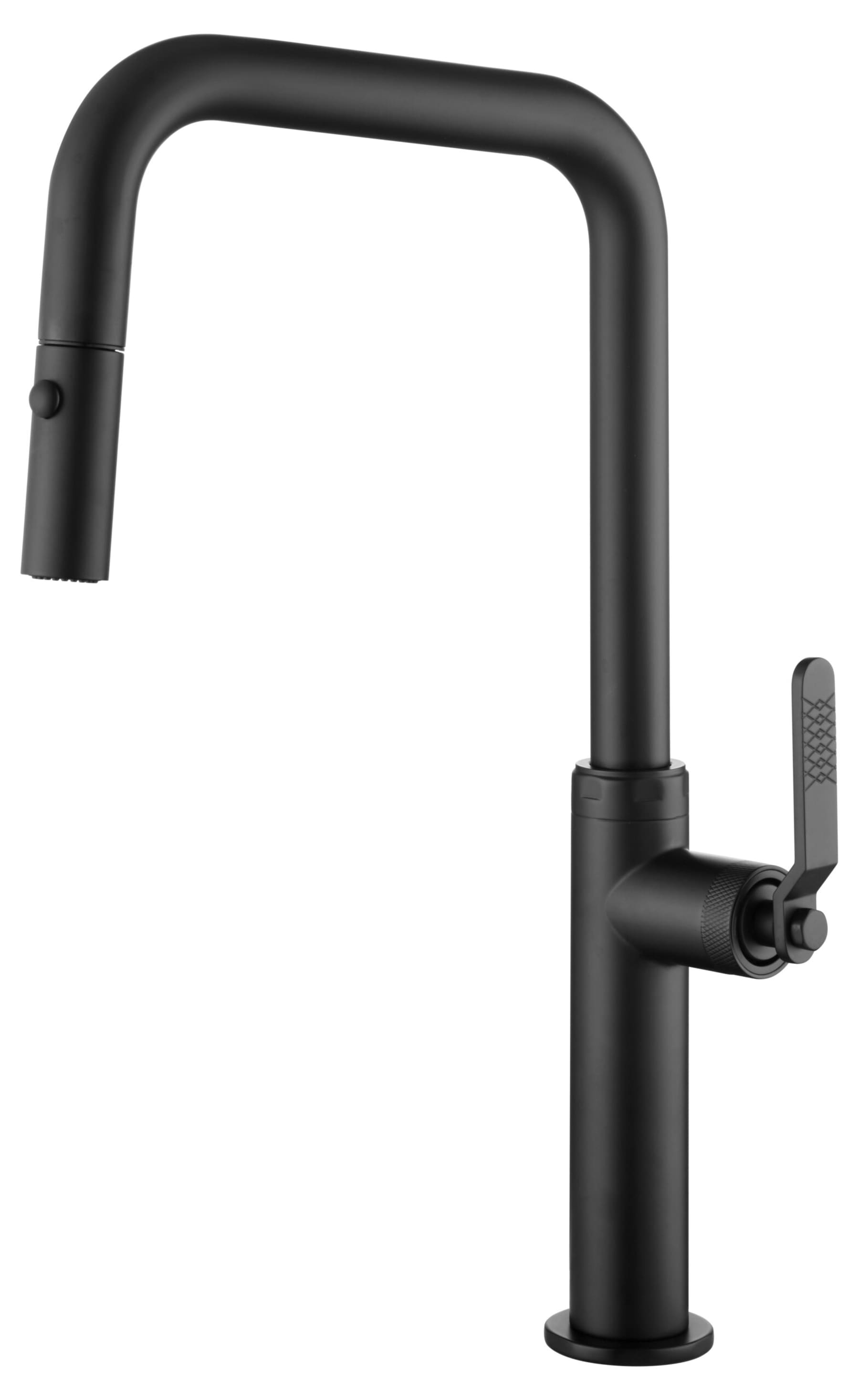 Grifo De Cocina Niza Negro Mate