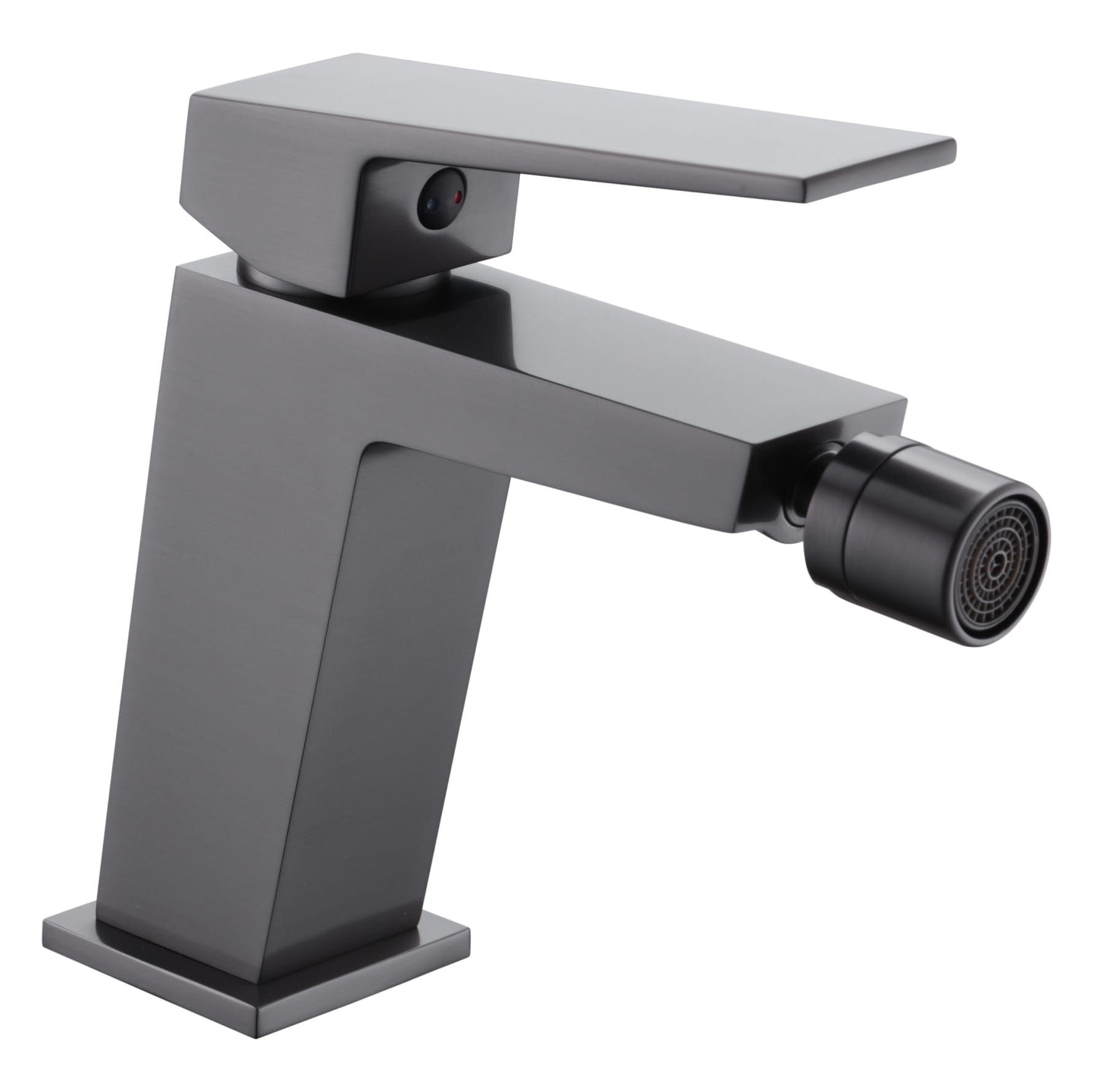 Monomando Bidé Art Black Gun Metal