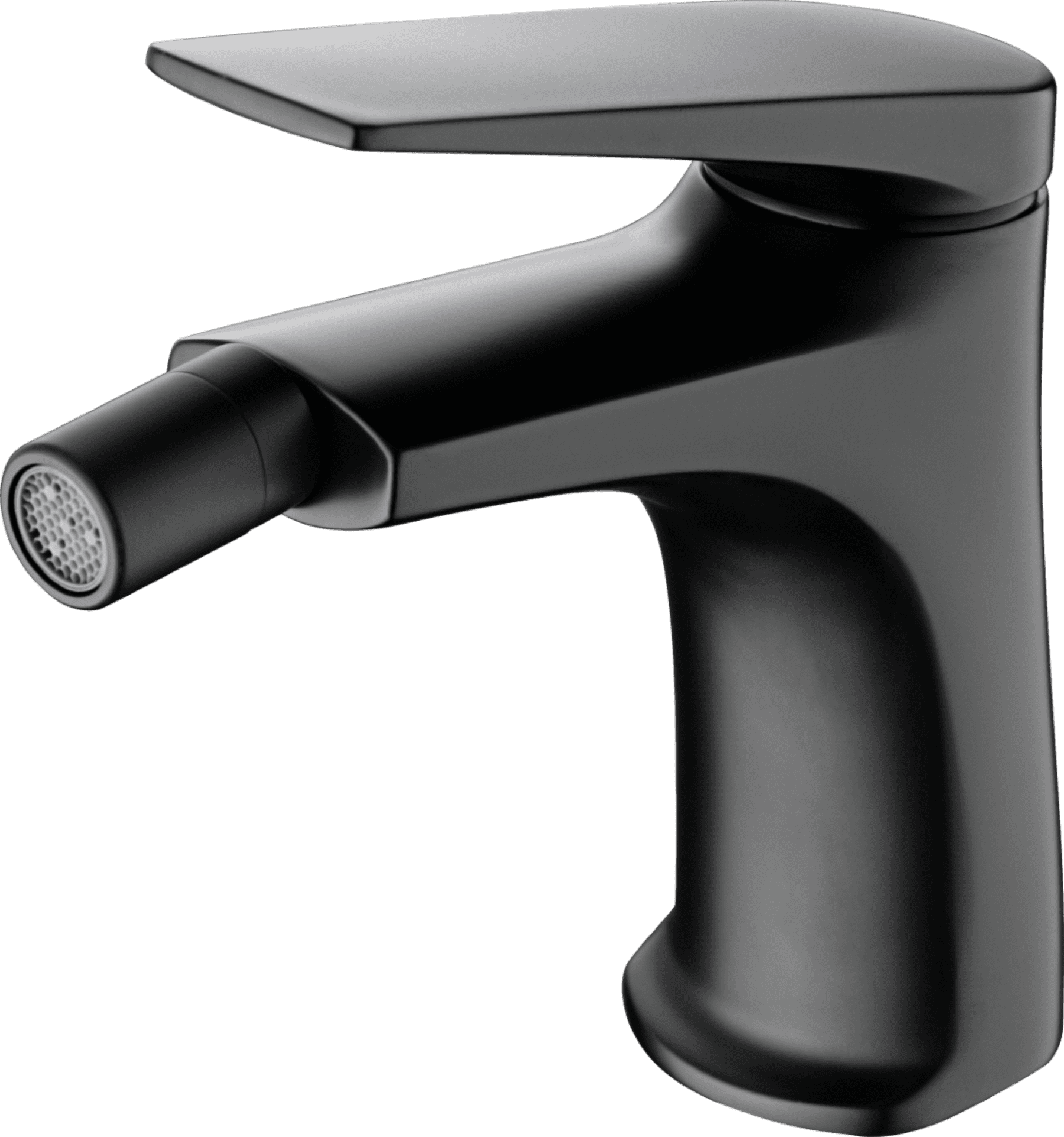 Monomando Bidé Delos Negro Mate