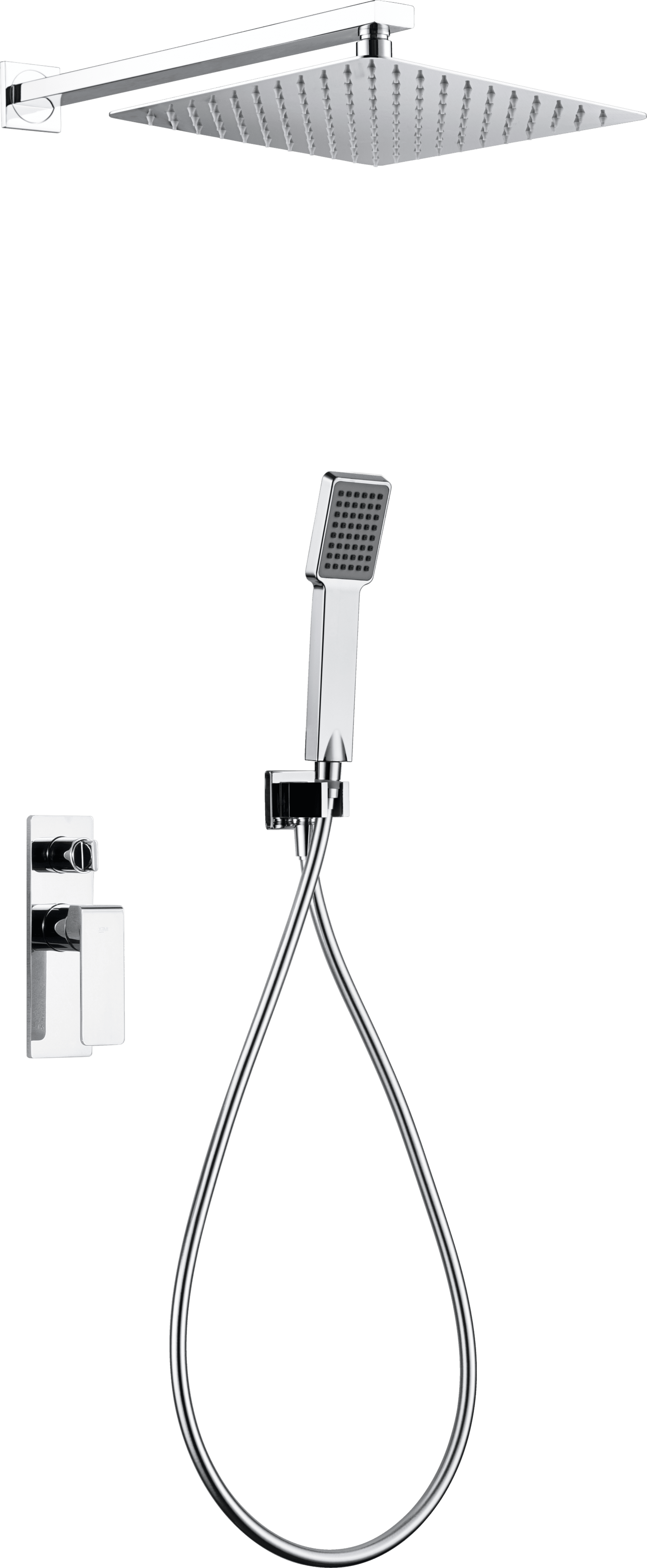 Conjunto Ducha Monomando Empotrado Fiyi