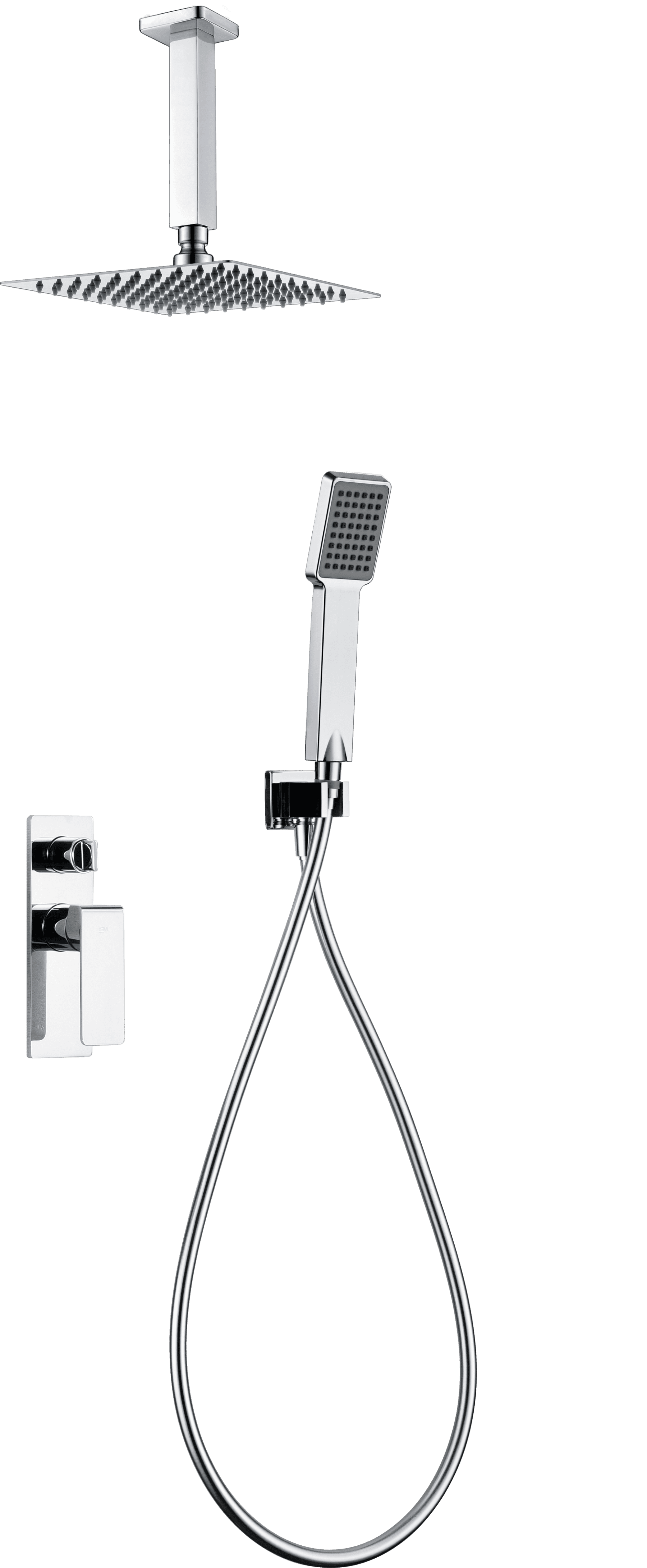 Conjunto Ducha Monomando Empotrado Nadi