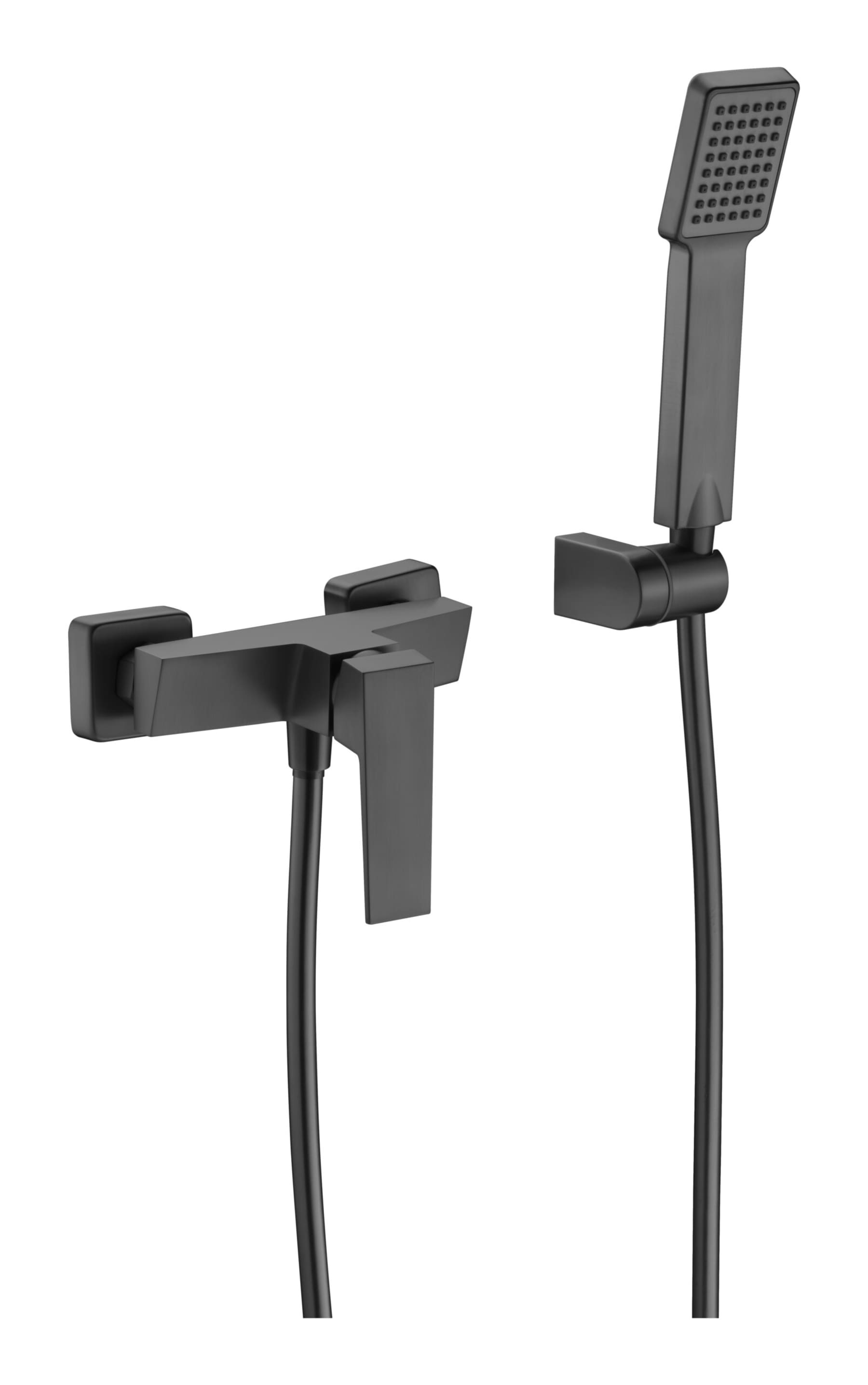 Kit Ducha Monomando Art Black Gun Metal