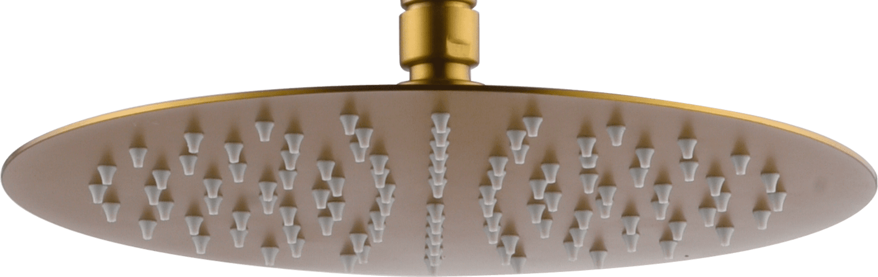 Rociador Redondo Ø20 Oro Cepillado