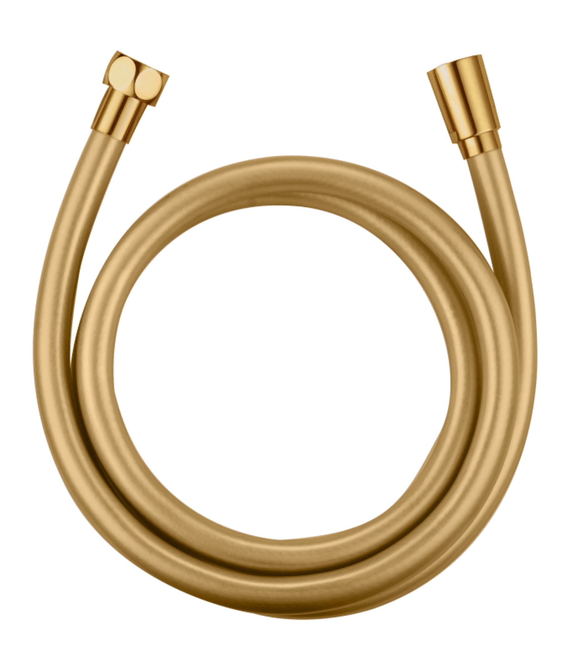 Flexo De Ducha Pvc 150Cm Oro Cepillado