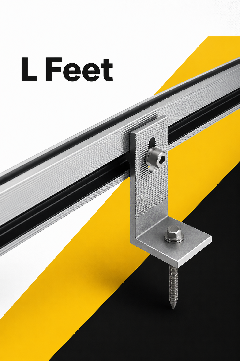 Solar L Feet Mounting Bracket