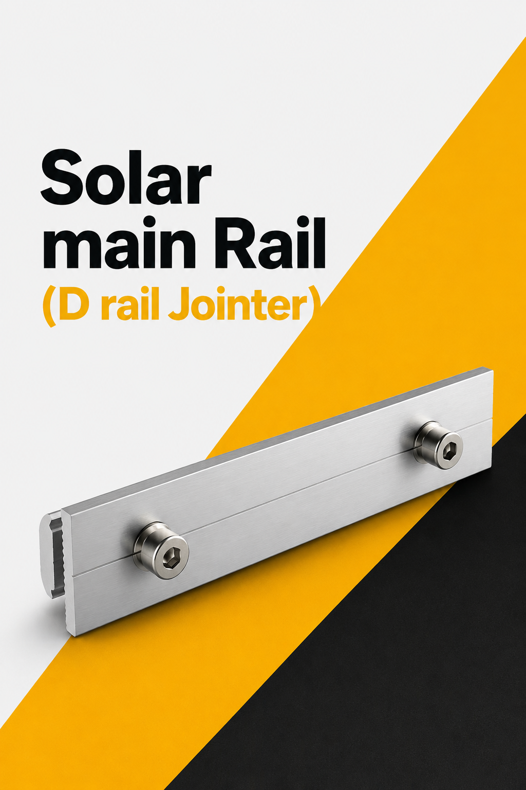 Zener Solar Main Rail (D Rail Jointer)