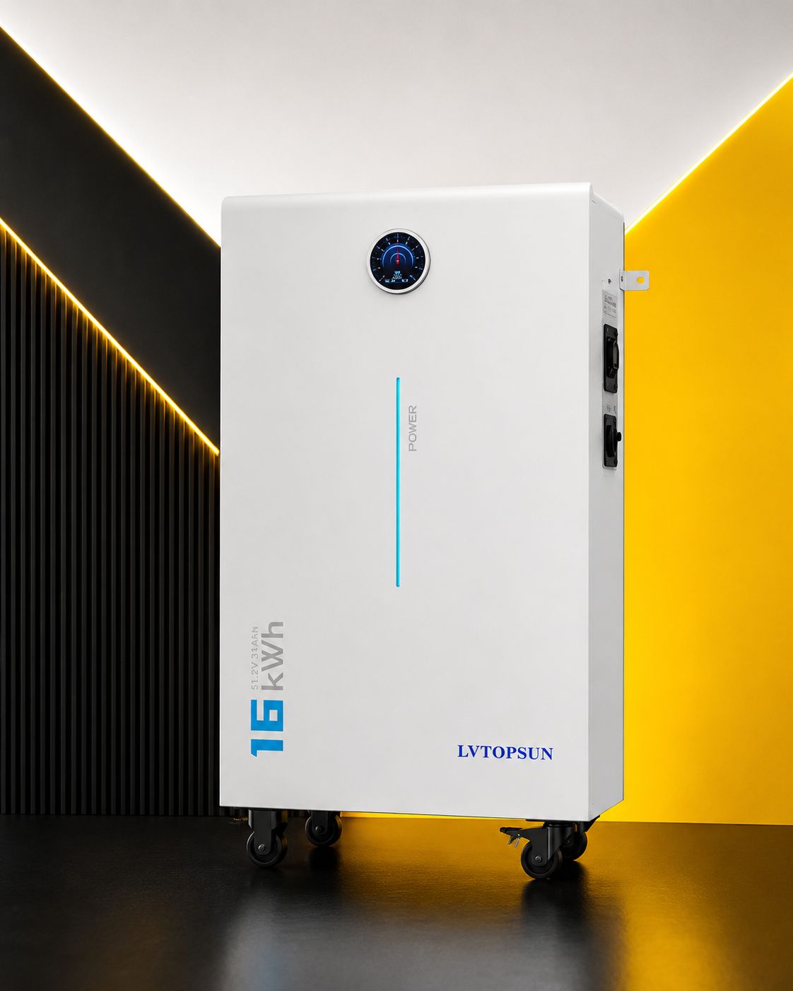 LVTOPSUN 51.2V 314Ah 16kWh Lithium Battery