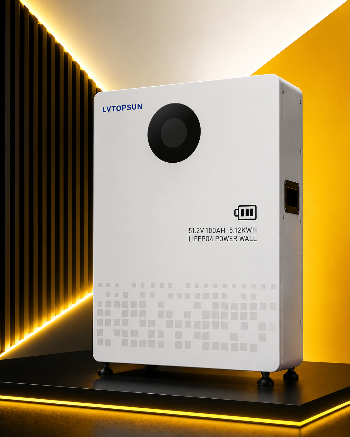 LVTOPSUN 51.2V 100Ah 5.12kWh Lithium Iron Phosphate Battery
