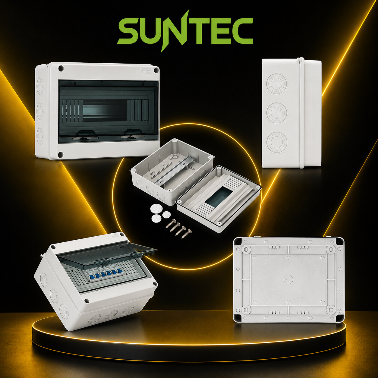 SUNTEC IP65 15-Way AC Distribution Box (DB Box)
