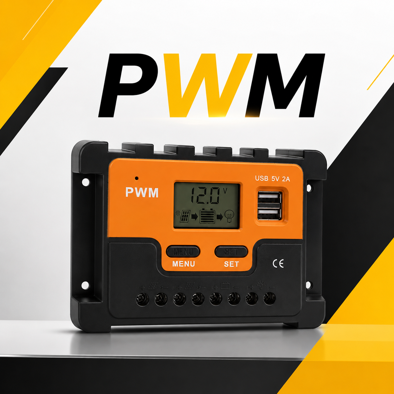 PWM Solar Charge Controller 20A 12V