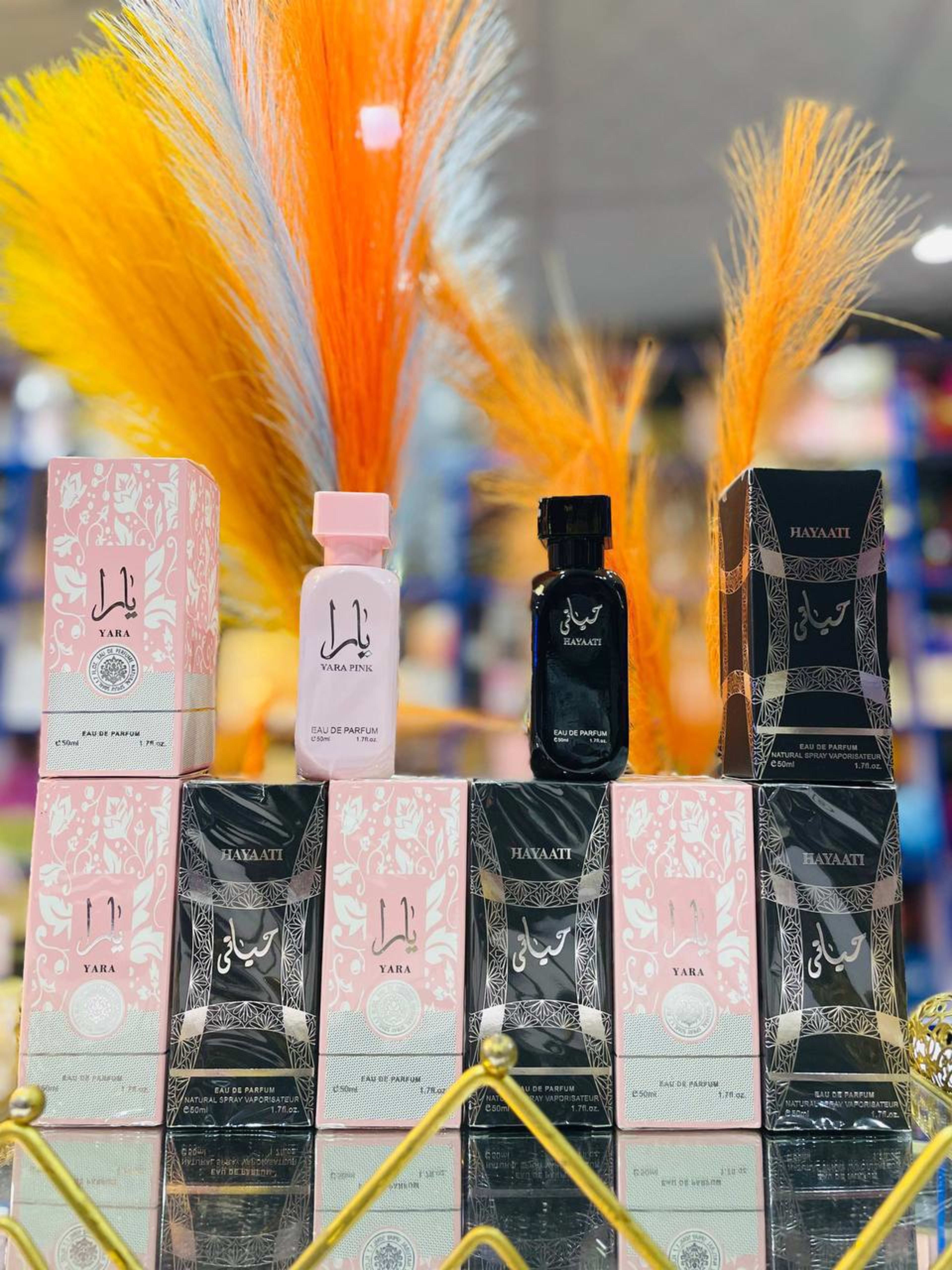 Yara pink and Hayaati black 50ml by uniflame  