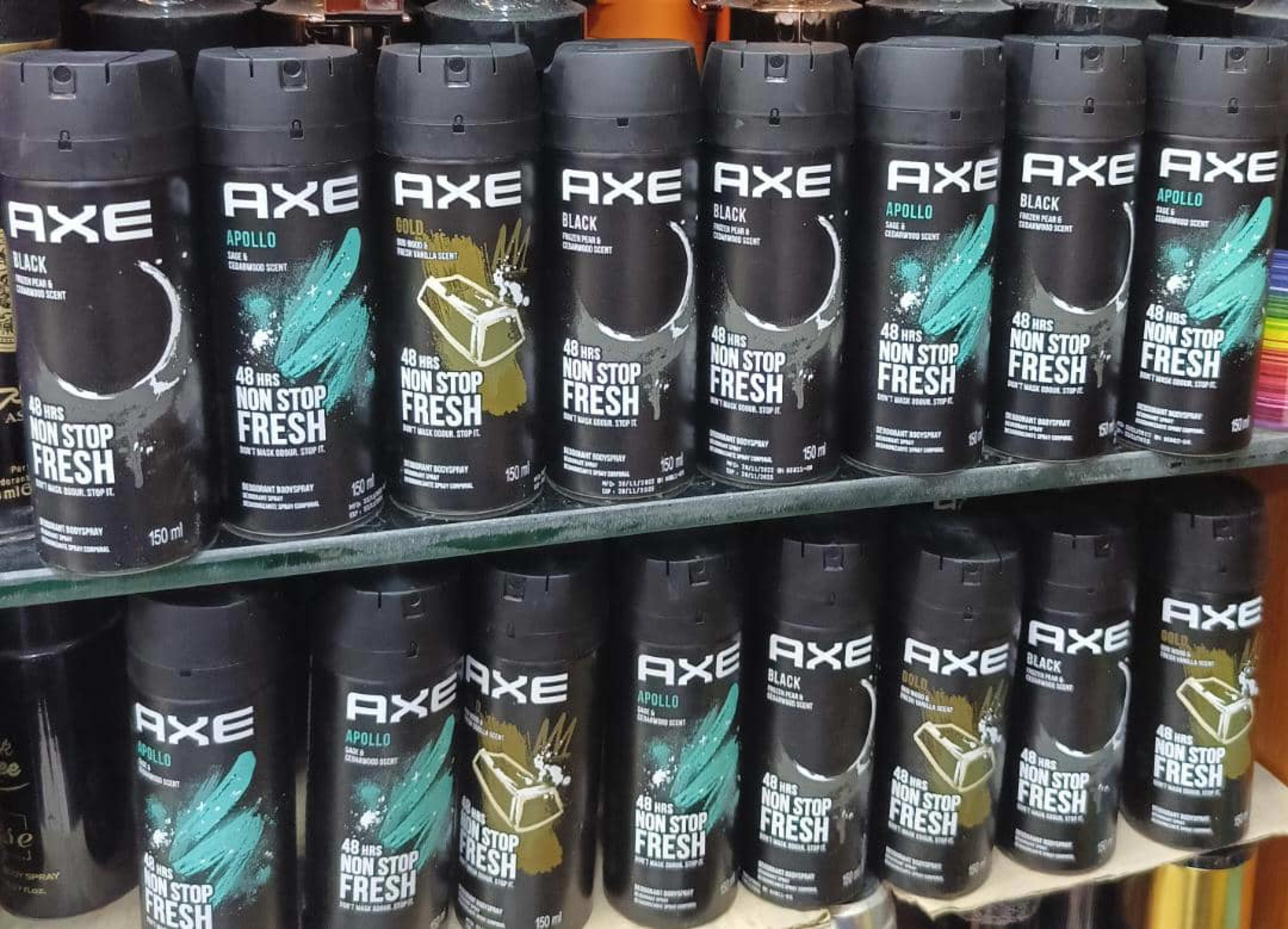 Axe body spray 