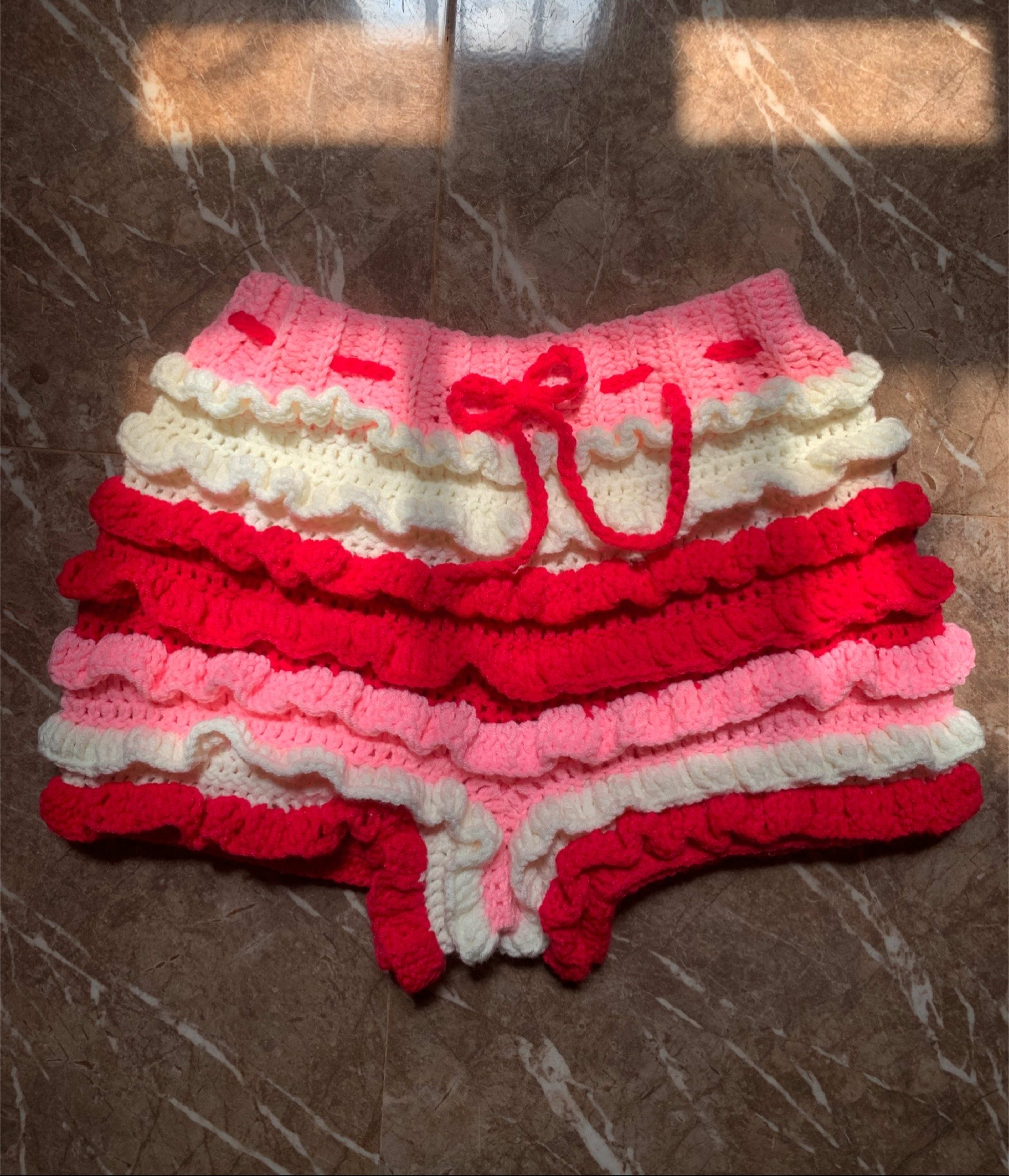 Crochet Bloomer Shorts