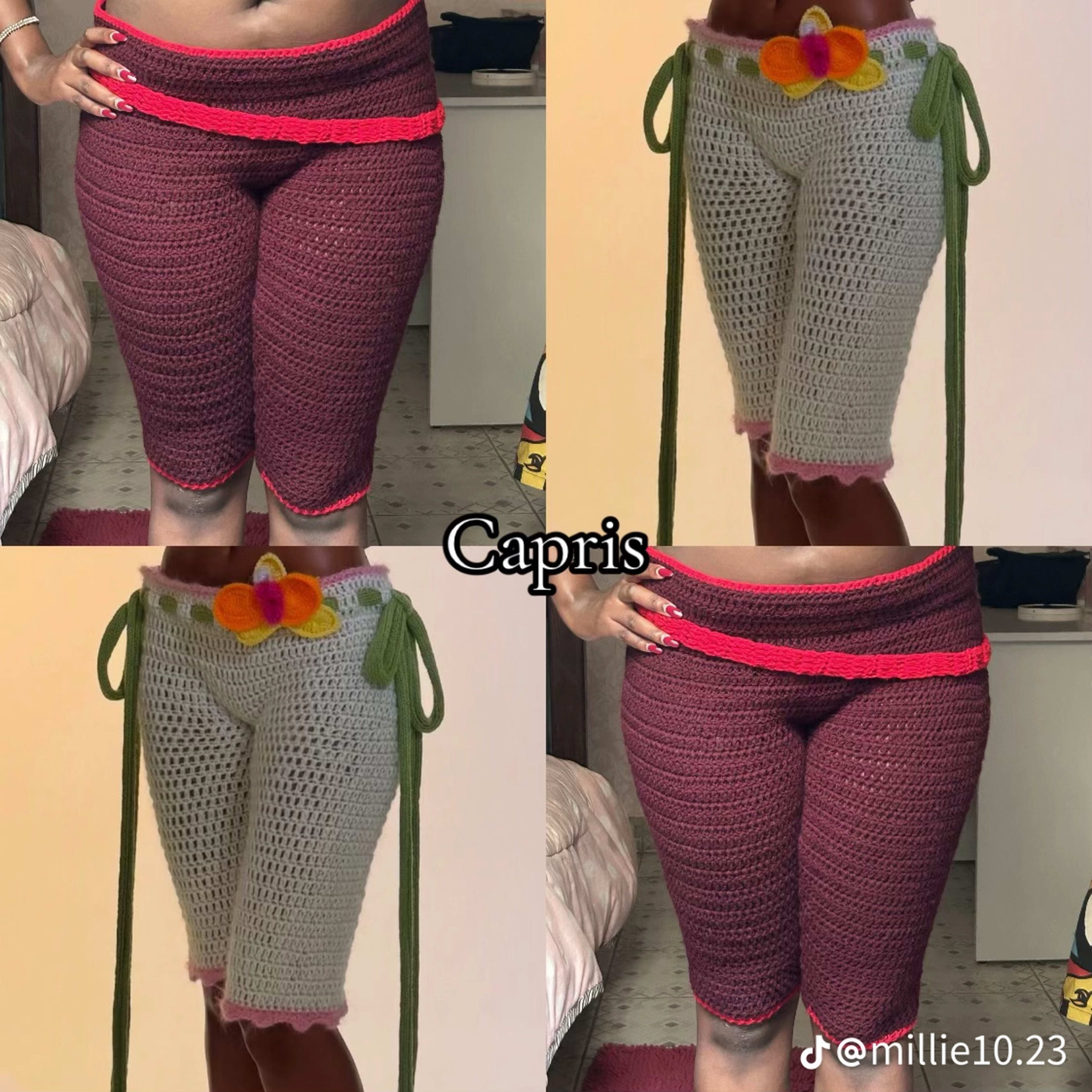 Crochet Capris🧶✨