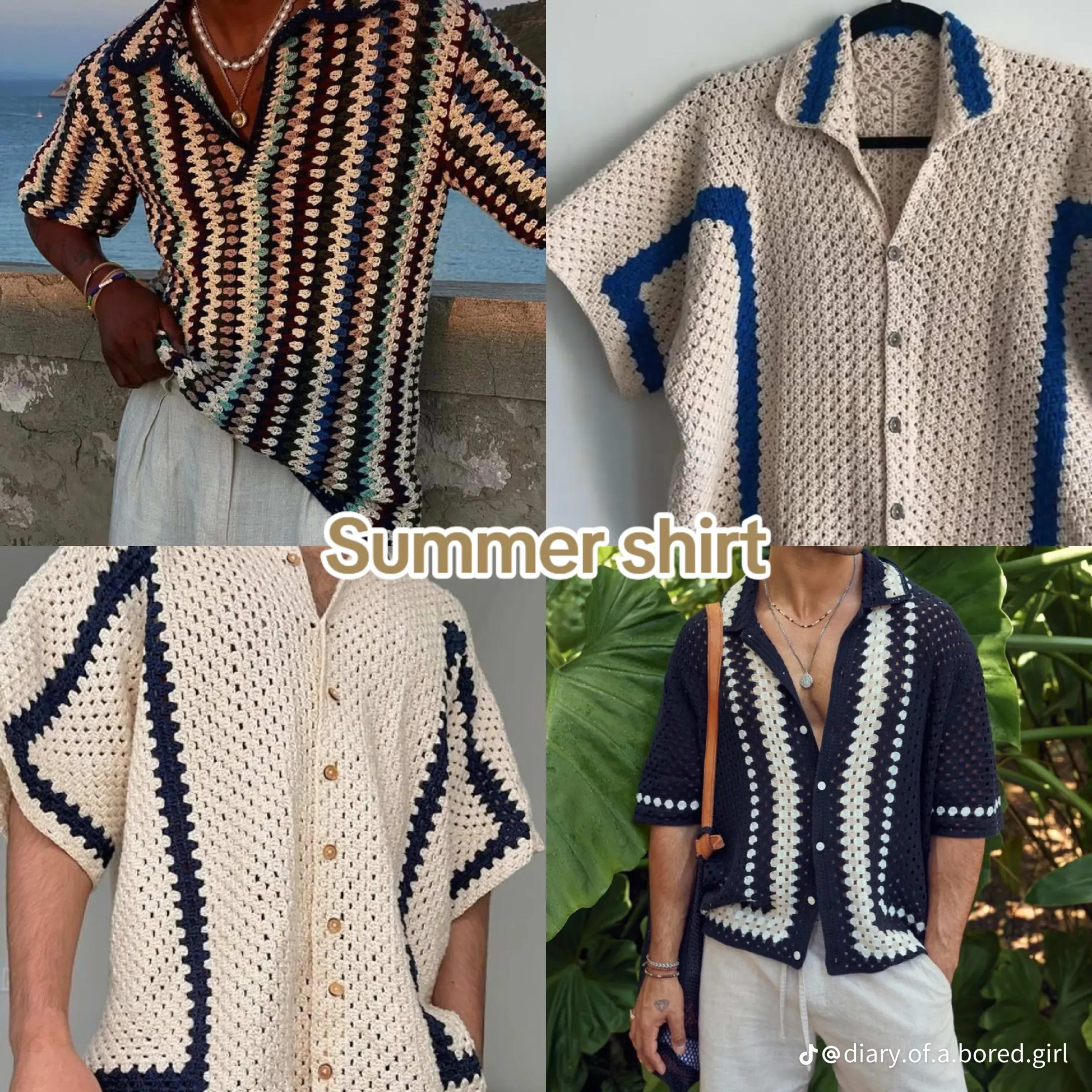 Crochet Summer Shirt