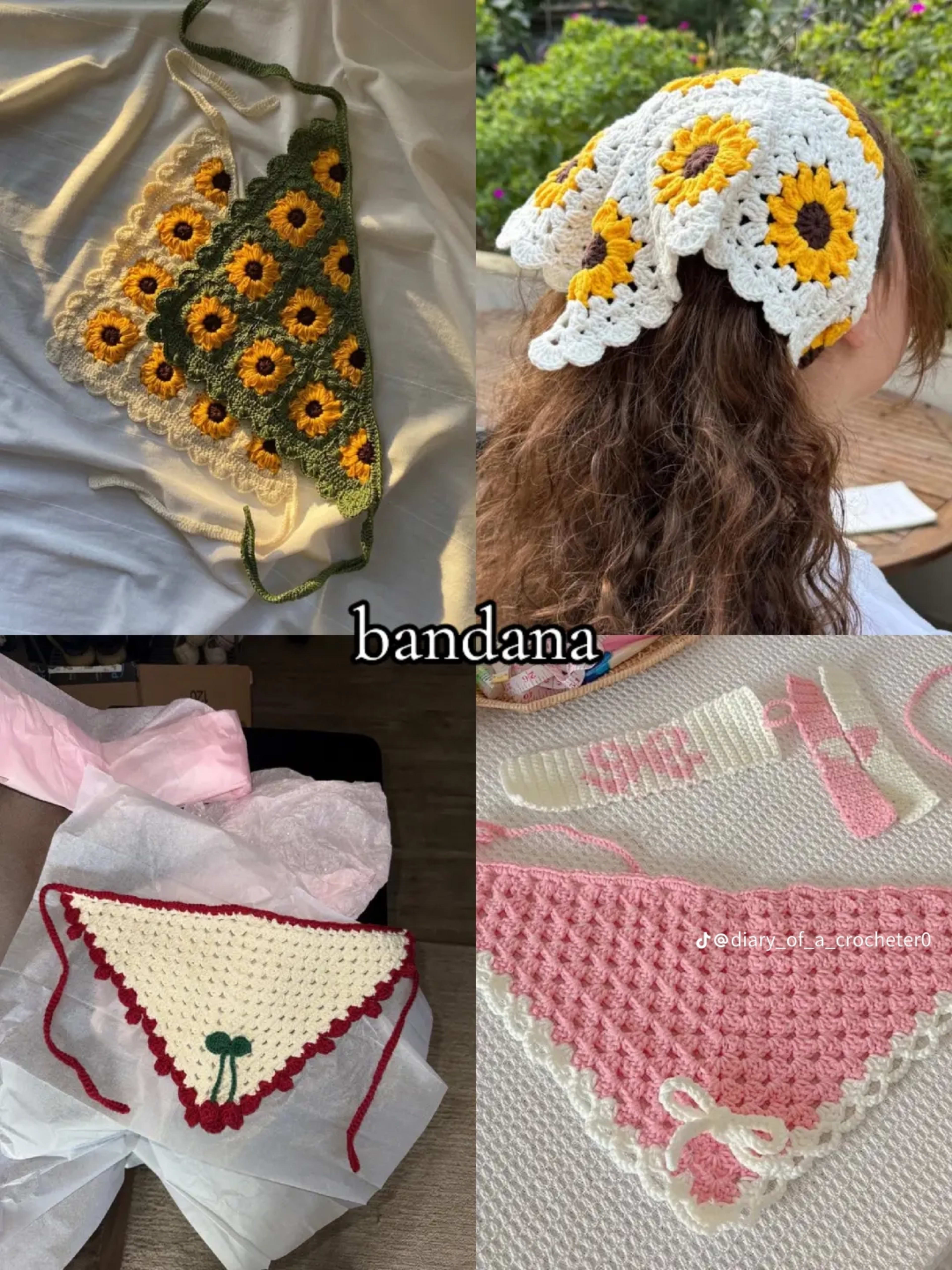 Crochet Bandana