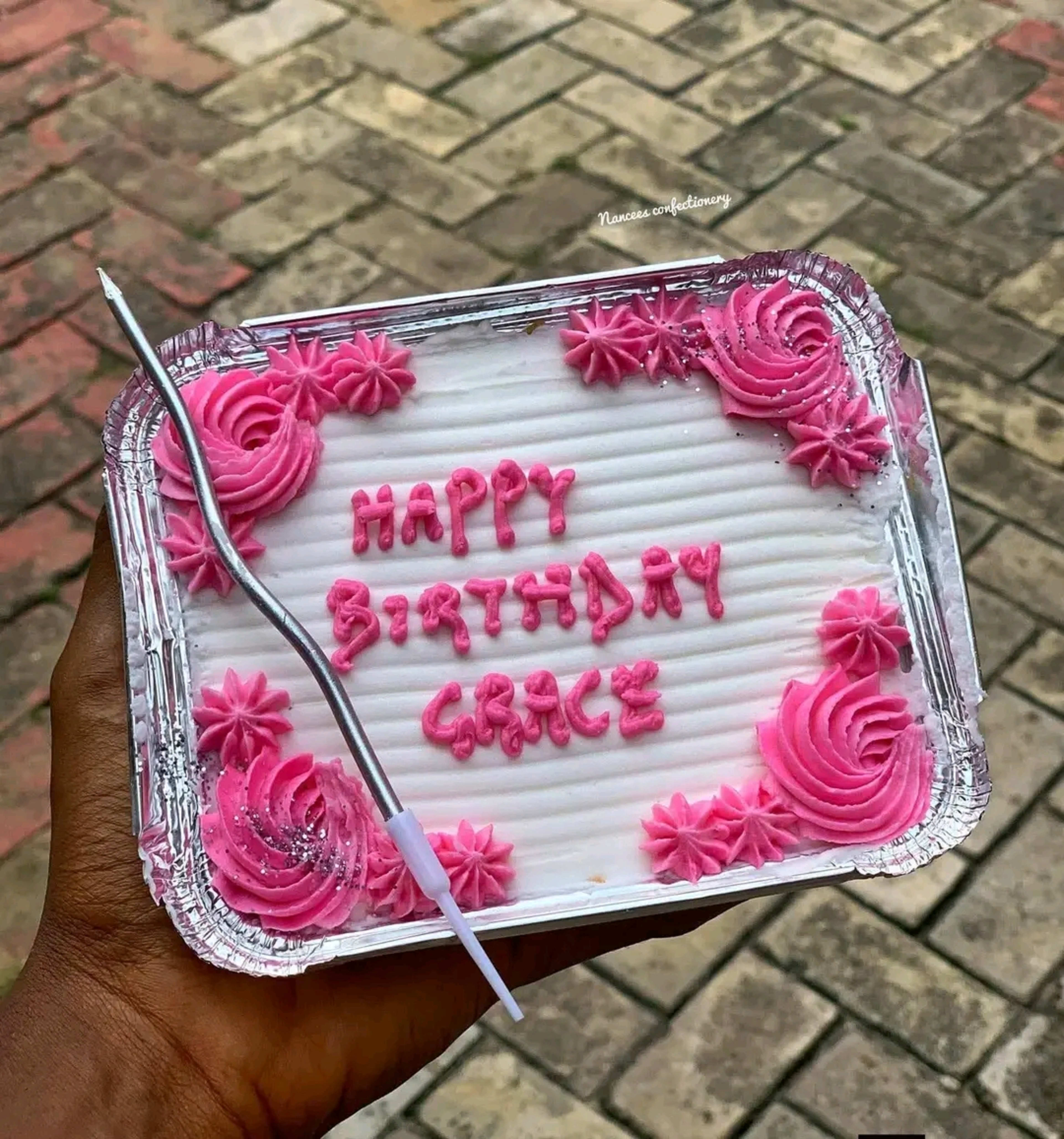 Mini foil Cake