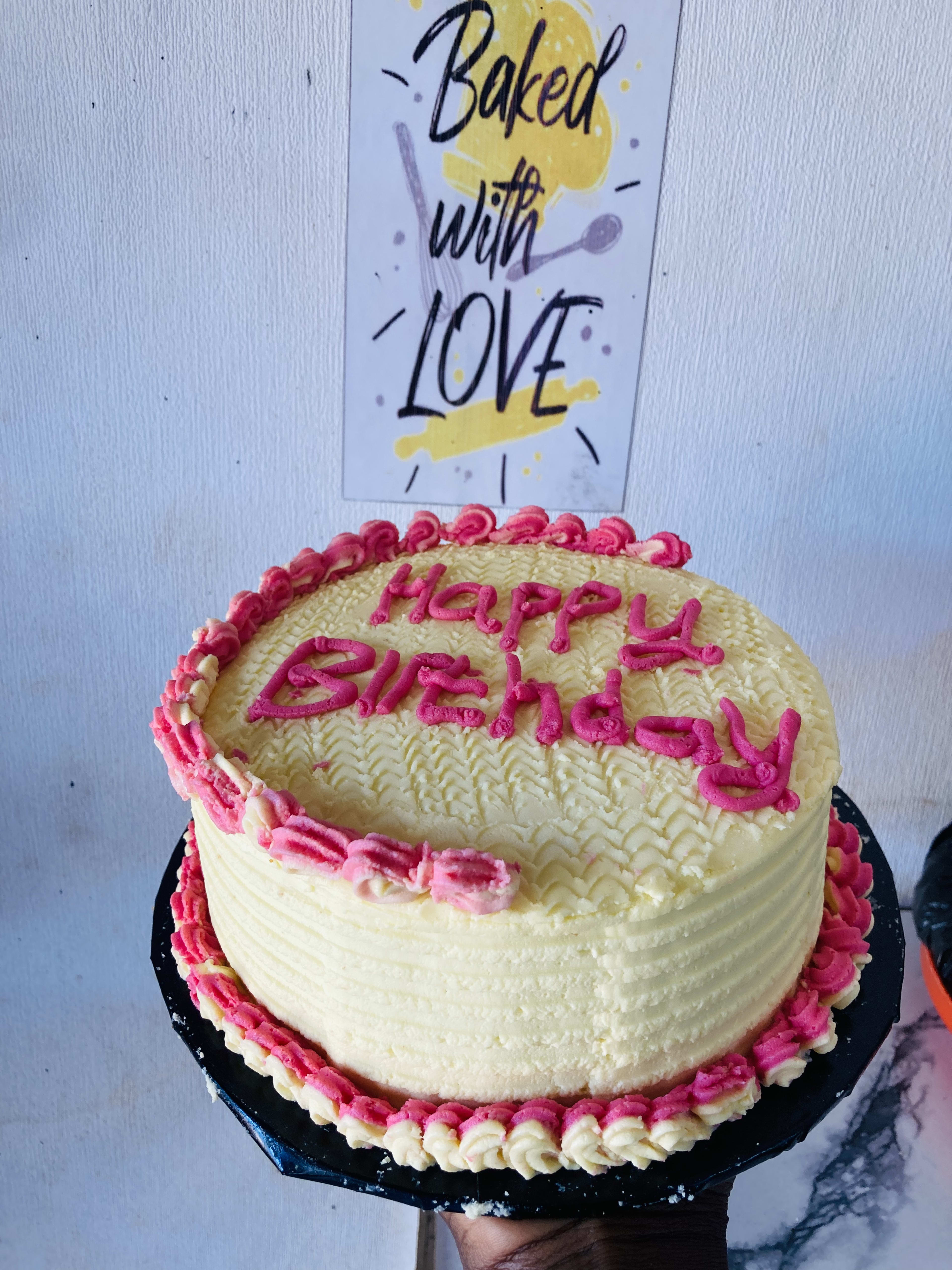 Delicious Happy Birthday Cake