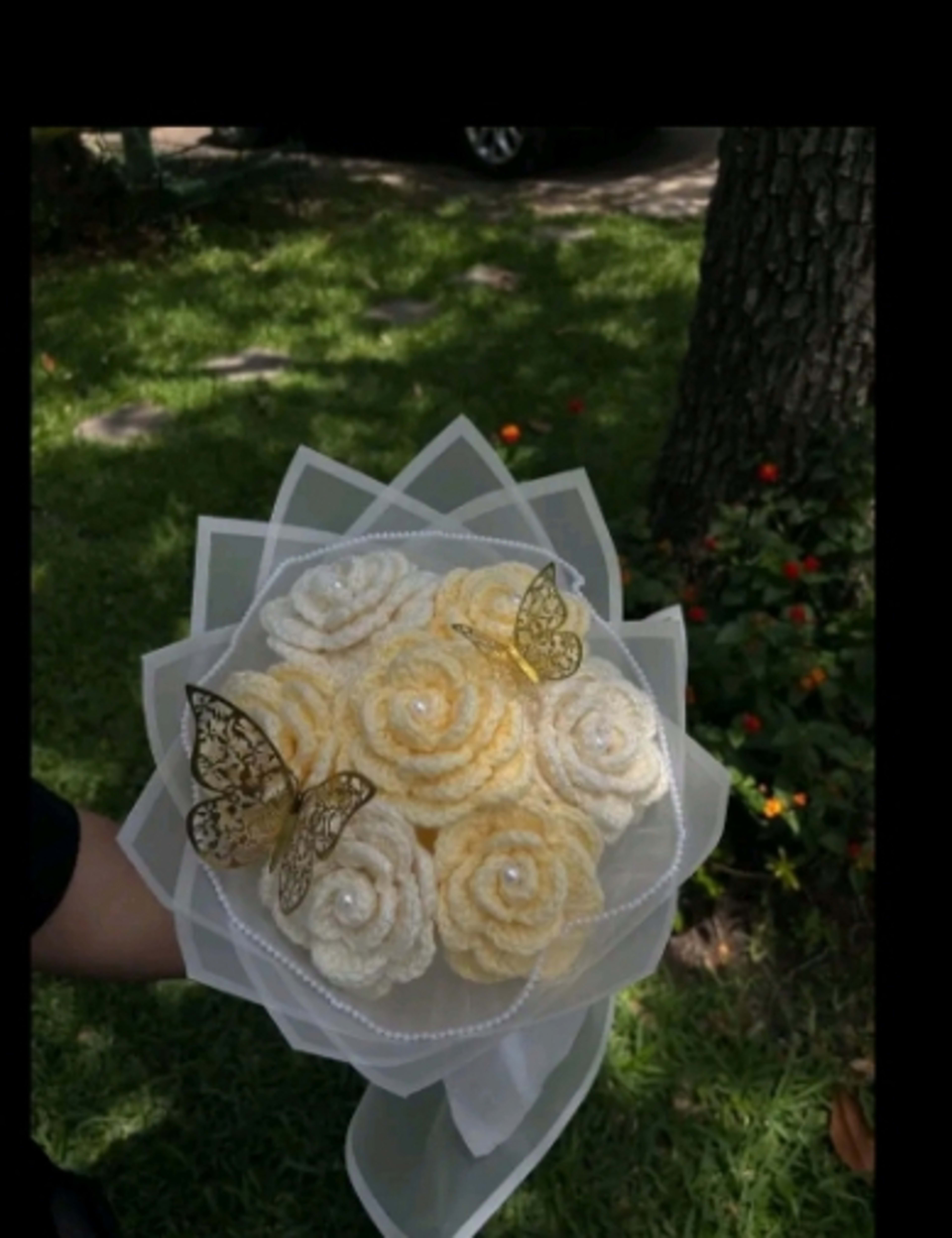 Crochet Flower Bouquet