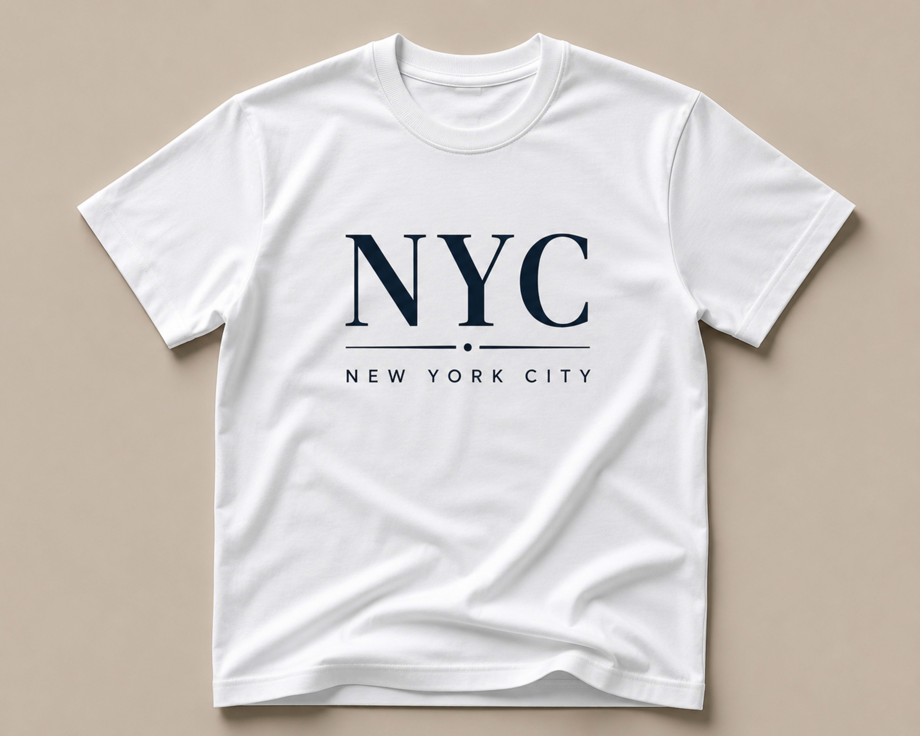 NYC New York City White T-Shirt