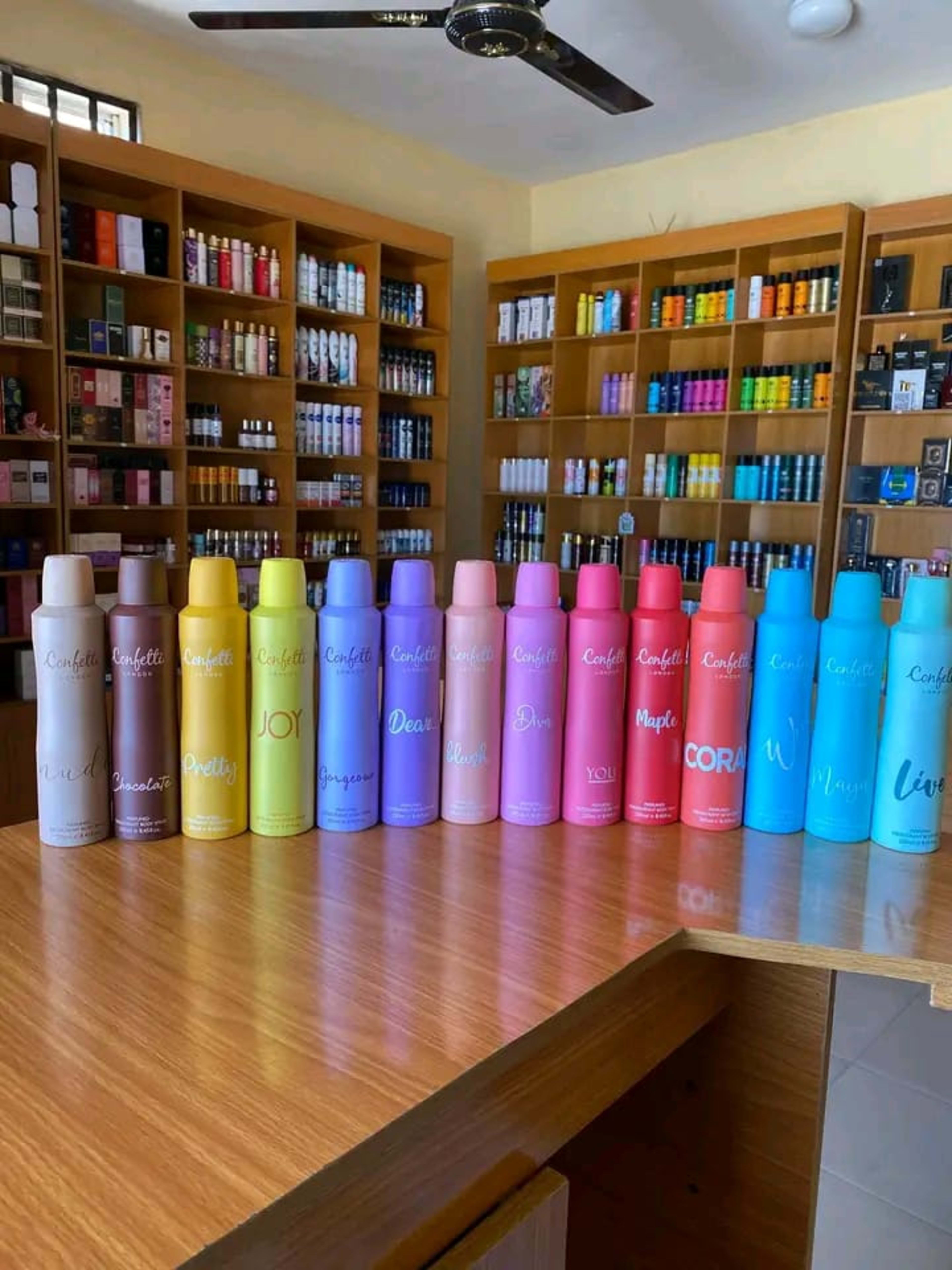Confetti Body Spray