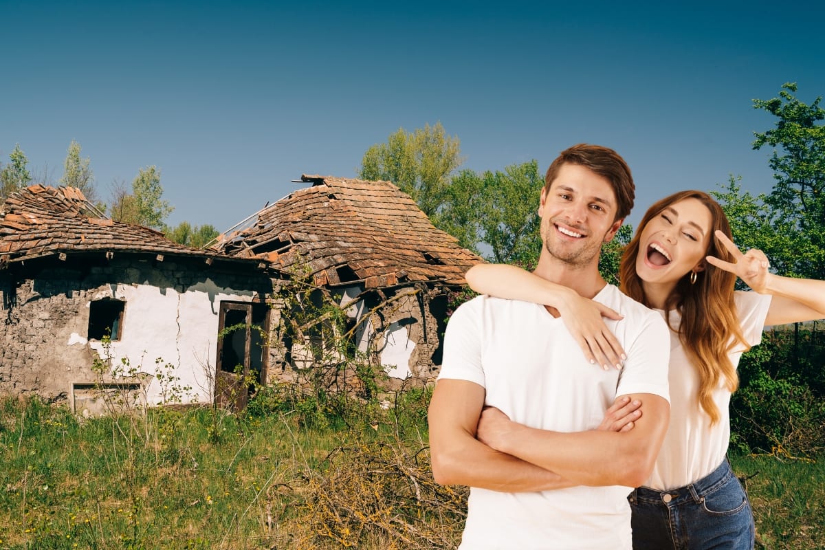 Waow : Ils ont transformé une maison en ruine en un coin de paradis !