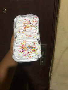 Frosted cupcakes with sprinkles-large