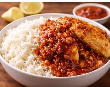 Plain rice