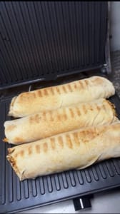 hungry man size shawarma