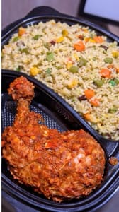 Coconut rice with Chicken