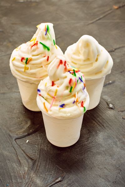 Cup ice cream