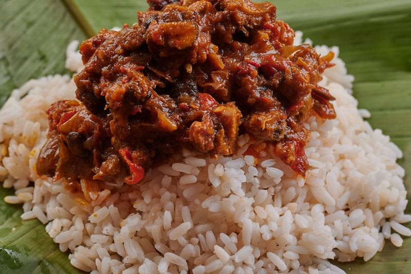 Ofada rice (wrapped)