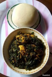 Vegetable soup with Semo