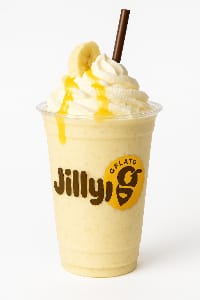 Banana burst milkshake