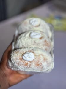 Milky doughnut
