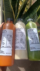 fresh plain fruit juice