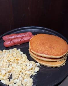 pan cake plater