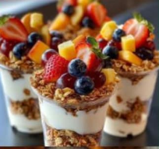 Fruit Parfait 330ml Bowl