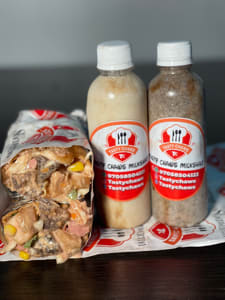 Chicken and beef Sharwama