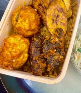 Fried Beef and egg