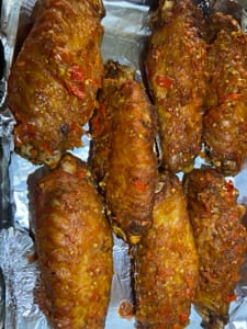 PEPPERED TURKEY WING