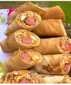 Beef Regular Shawarma (One Sausage)