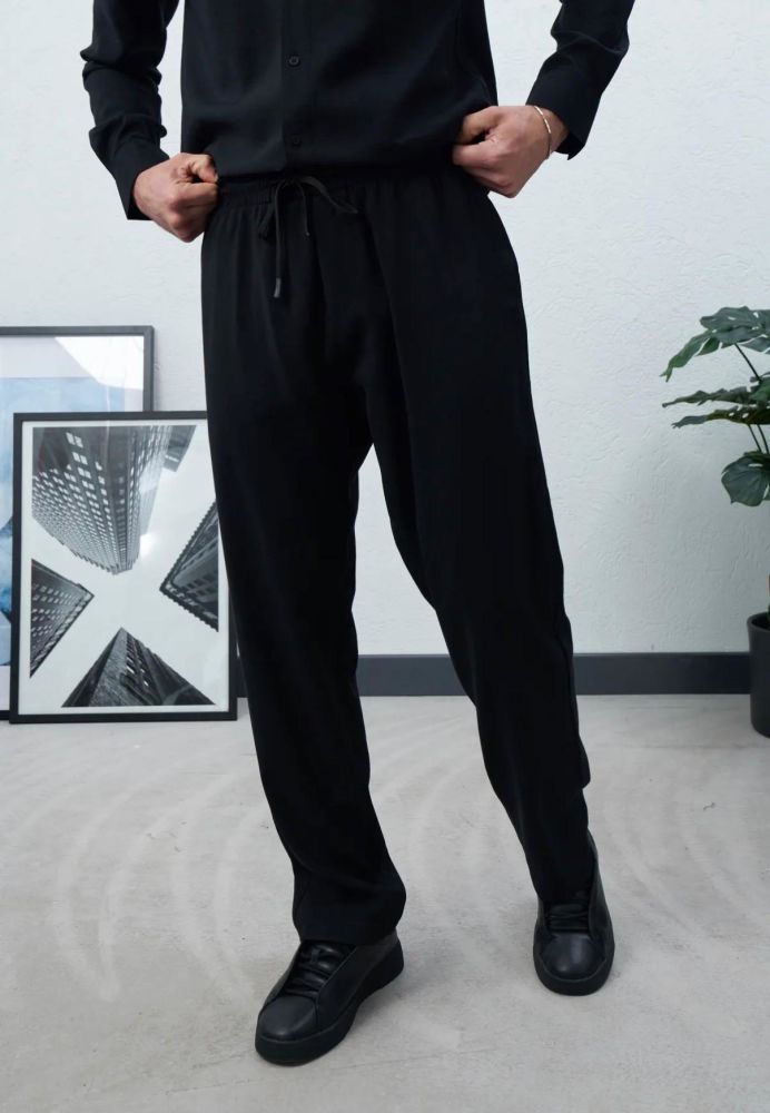 Modal Kumaş Baggy Pantolon