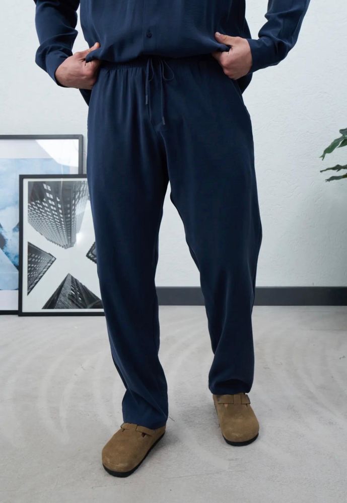 Modal Kumaş Baggy Pantolon