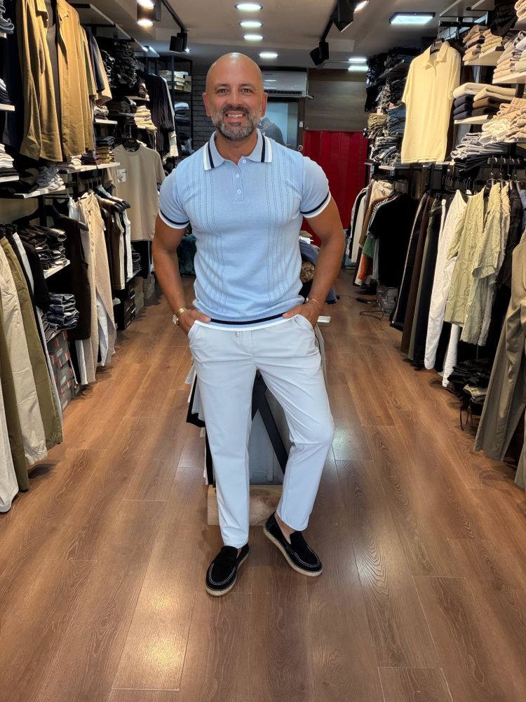 Esnek Kumaş Bilek Paça Jogger Pantolon